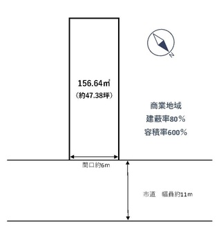 静岡市葵区両替町1　中心街エリア　建築条件なし!